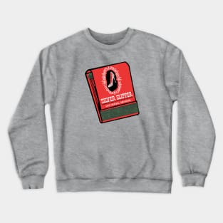 Retro Vintage Silver Slipper Casino Matchbook Las Vegas Crewneck Sweatshirt